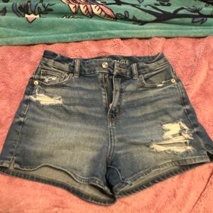 American Eagle Denim shorts Size 0